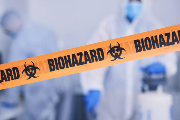 Professional Biohazard technician working in Howells, NE